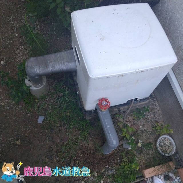 修理完了後の井戸ポンプ