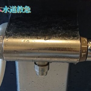 浴室シャワー水漏れ修理｜開閉バルブを交換し解決！【熊本県菊池市の事例】