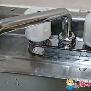 キッチン水漏れ修理｜スピンドルを交換して解決！【熊本県上益城郡の事例】
