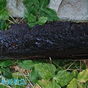 トイレつまり修理｜排水管につまっていた尿石を除去し解決！【熊本県菊池郡の事例】