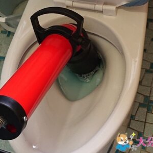 トイレつまり修理｜つまったお掃除シートを高圧ポンプで押し流し解決！【大分県速見郡の事例】